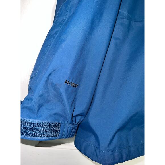 The North Face Blue Hyvent Soft Shell Adventure coat - size Large - Picture 7 of 11